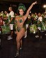Viviane Araújo, Rainha de Bateria do Salgueiro, esteve na quadra do Salgueiro, no Rio de Janeiro