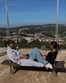 Francisca Cerqueira Gomes e Pierre Gasly 