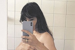 Filipa Areosa mostra como a barriga cresceu