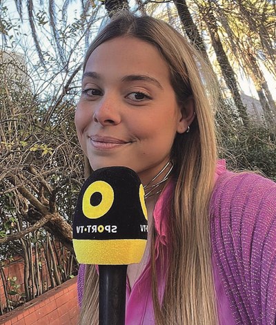 Gonçalo Ramos namora com estagiária da Sport TV