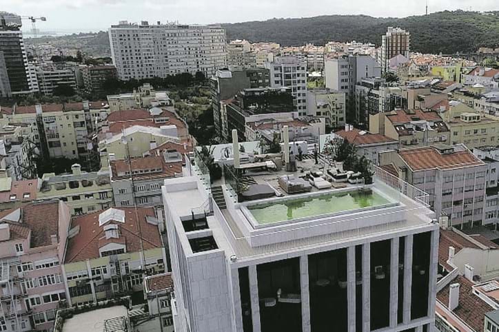 Penthouse no edifício Castilho 203 