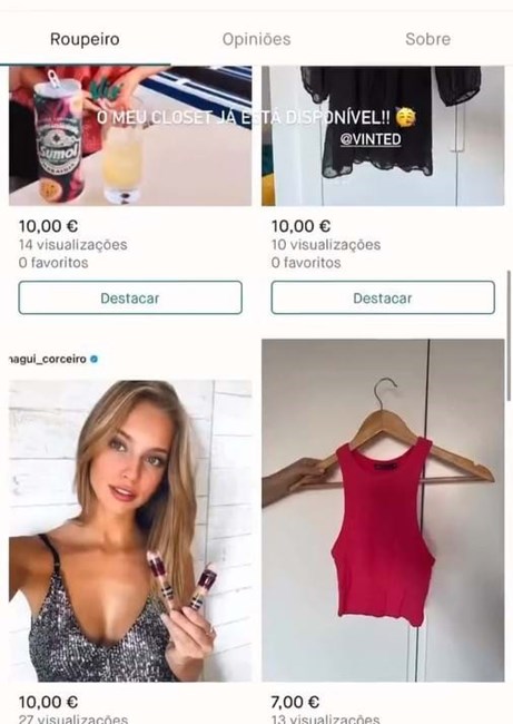 Margarida Corceiro, roupas, plataforma online, venda