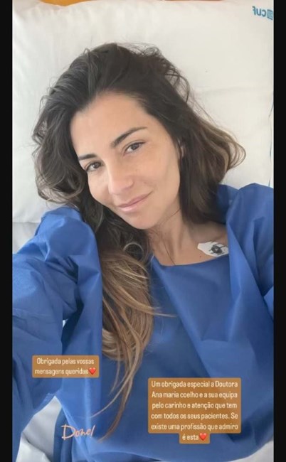 Isabel Figueira dá novidades após operação