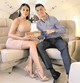 Georgina, Ronaldo, avião