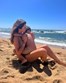 Maria Cerqueira Gomes com o filho e a sobrinha