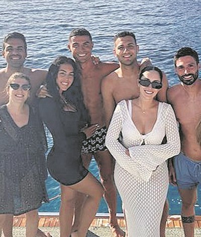 CR7 de férias com outro craque da Seleção Nacional