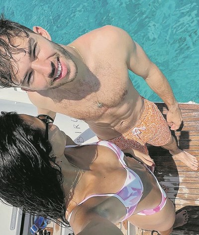 Francisca Cerqueira Gomes e Pierre Gasly fazem férias juntos em Itália 