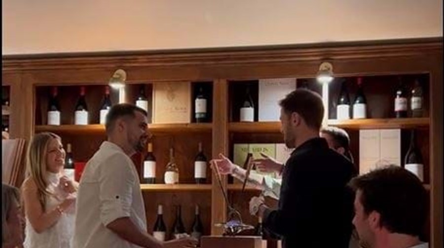 Bernardo Silva e Inês: o jantar de pré-casamento