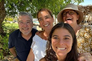 Júlia Pinheiro descansa no Algarve e celebra vitórias