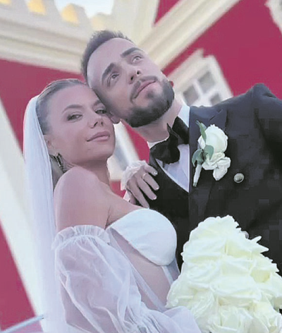 Diogo Piçarra e Mel Jordão sobem ao altar em casamento de sonho