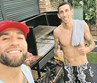 Jogadores do Benfica entre churrasco e praia