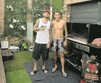 Jogadores do Benfica entre churrasco e praia