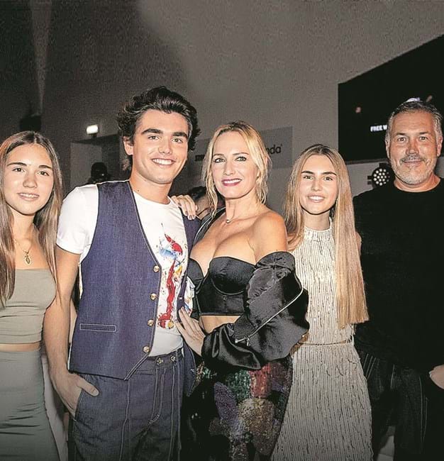 Pedro Miguel, Fernanda Serrano e os filhos