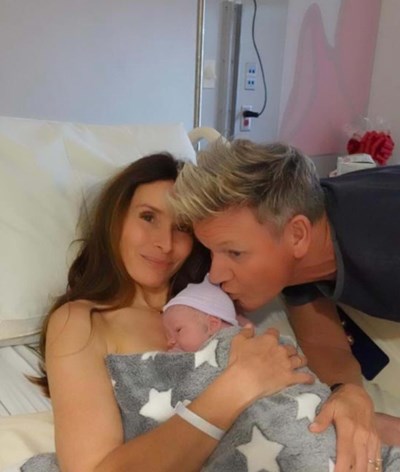 Aos 57 anos, Gordon Ramsay foi pai pela 6º vez