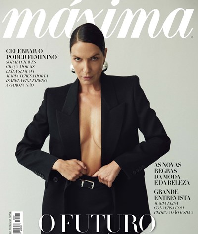 Soraia Chaves sensual e desarmante na edição especial 'Máxima - 35 anos'