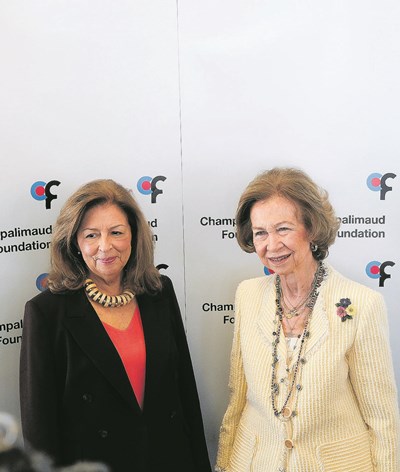 Rainha Sofia em anúncio de 50 milhões para o combate ao cancro 