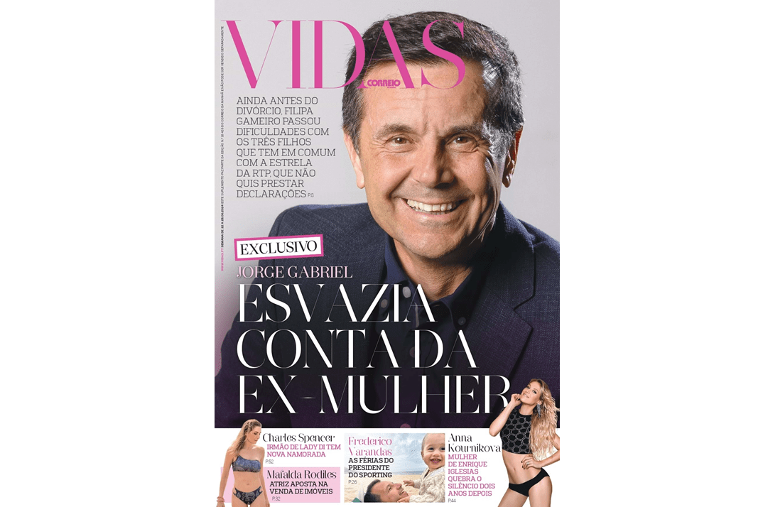 Capa 'Vidas' de 22 de junho