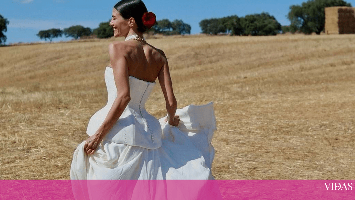 Já está! Veja a primeira fotografia de Isabela Valadeiro vestida de noiva – a Ferver