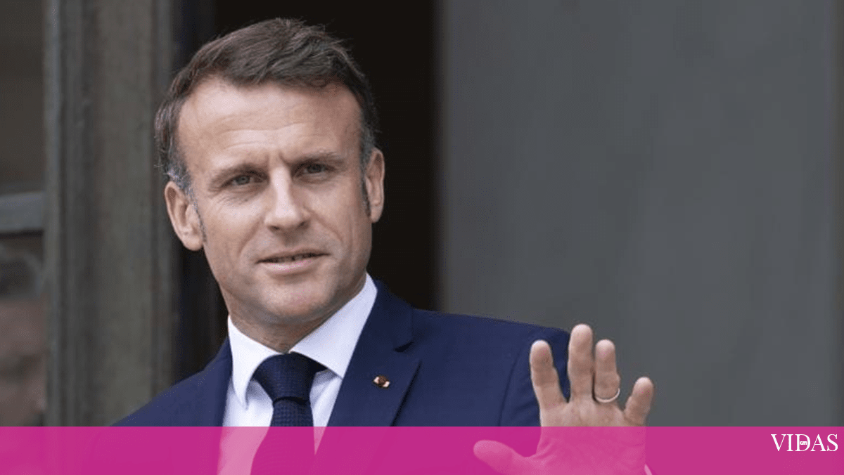 Beijo entre Macron e ministra do Desporto gera polémica em França – a Ferver